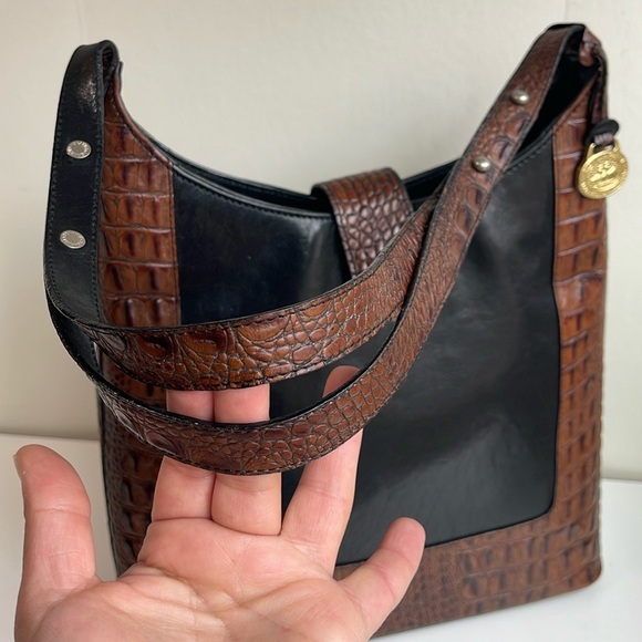 Brahmin Vintage Shoulder Crossbody Bag - Picture 9 of 17